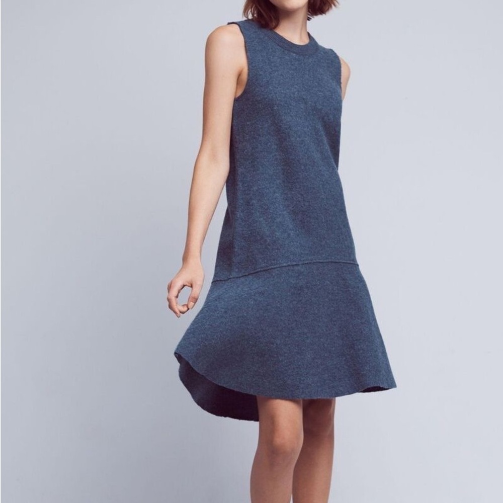 Anthropologie Knitted & Knotted Sweater Dress